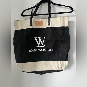 Louis Wonton Market tote bag - large